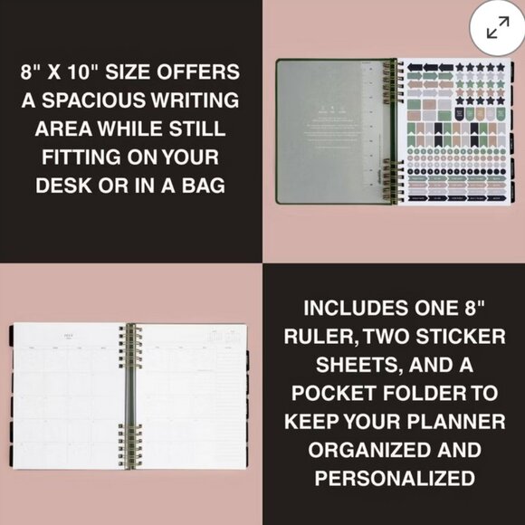 altitude 2026 YEAR PLANNER calendar split wire NEW Weekly Monthly - Picture 3 of 5